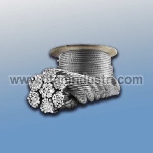 cable de acero - cable tipo boa 6x19 alma de acero