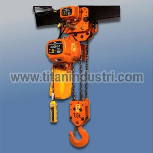 tecle electrico - tecle con trolley 7.5 ton